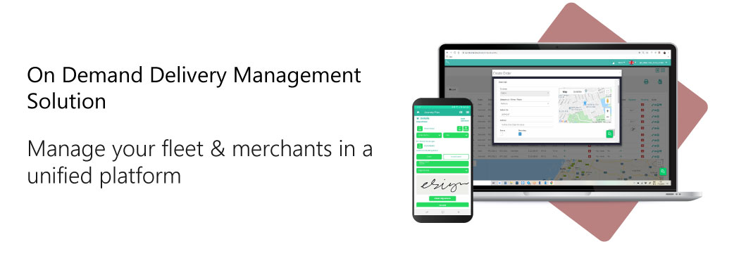 OnDemand Delivery Management Solution – Mile Now